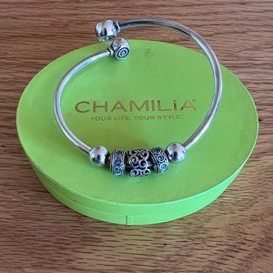 Chamilia Bracelet with 3 Charms